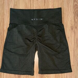 NVGTN Seamless Scrunch Shorts Size Large